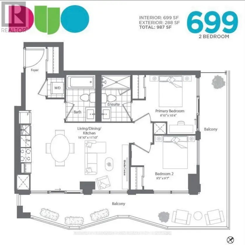Apartment at 1503 - 260 MALTA AVENUE, Brampton