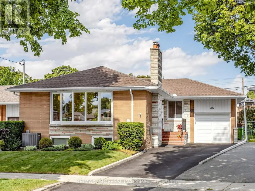 Detached at 36 TEWSLEY PLACE, Toronto