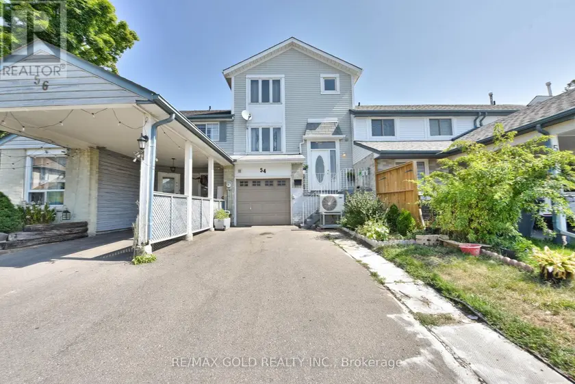 Townhouse at 54 NOTTAWASAGA CRESCENT, Brampton