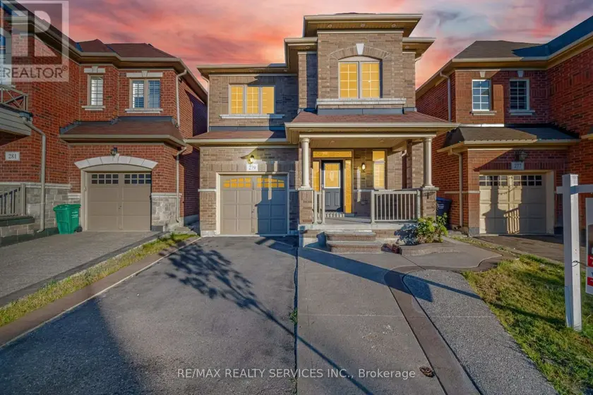 Detached at 279 REMEMBRANCE ROAD, Brampton