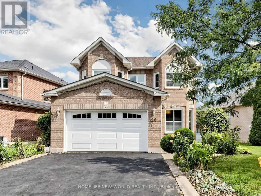 Detached at 20 ARJAY TRAIL, Brampton