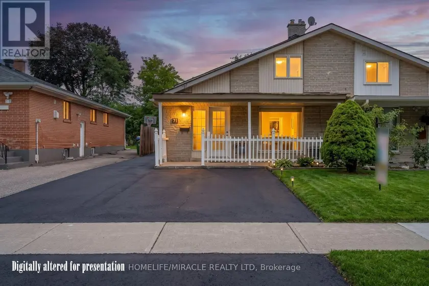 Semi-Detached/Link at 21 SANAGAN ROAD, Toronto
