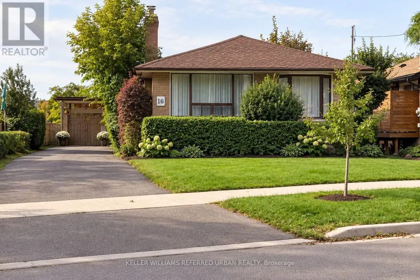 Detached at 16 CARSBROOKE ROAD, Toronto