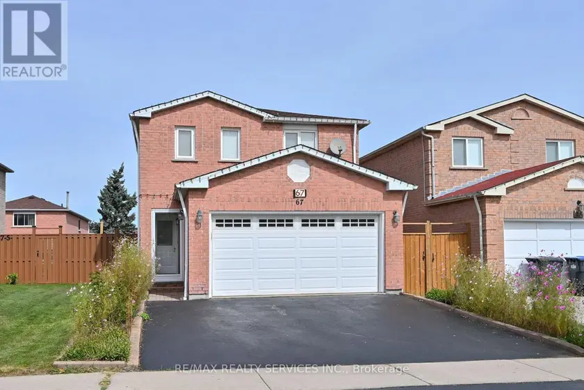 Detached at 67 SANDMERE AVENUE, Brampton