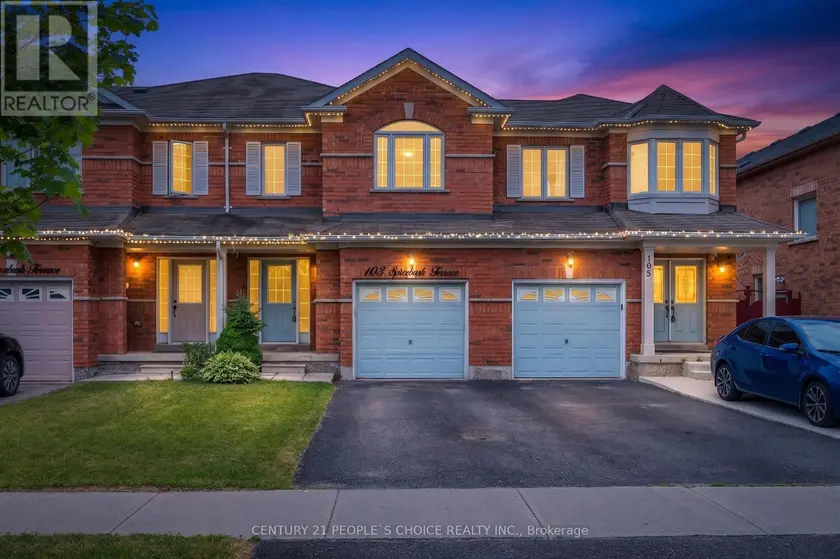 Townhouse at 103 SPICEBUSH TERRACE, Brampton