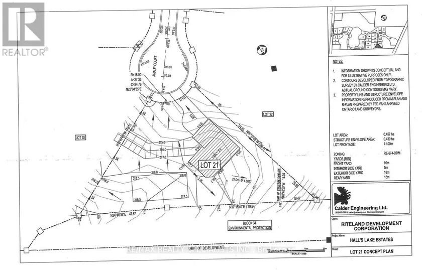 Vacant Land at 67 AMALFI COURT, Caledon