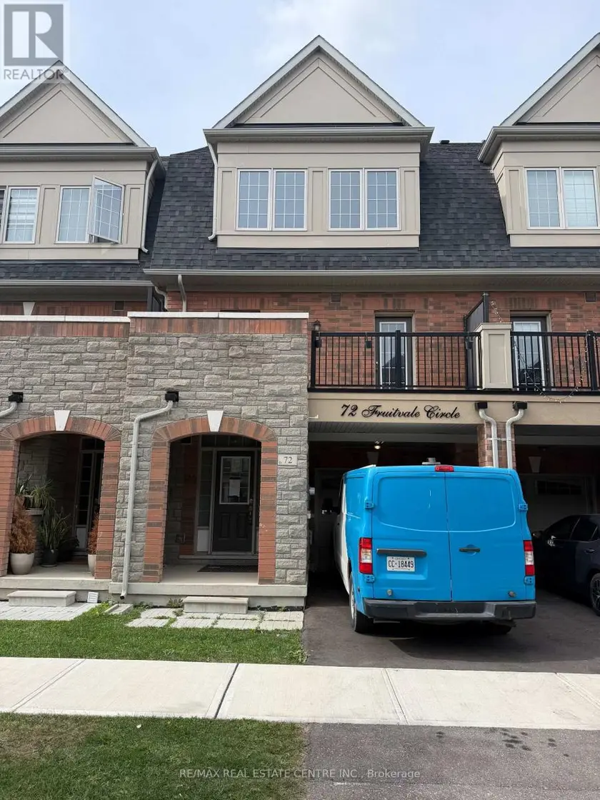 Townhouse at 72 FRUITVALE CIRCLE, Brampton