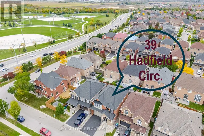 Detached at 39 HADFIELD CIRCLE, Brampton