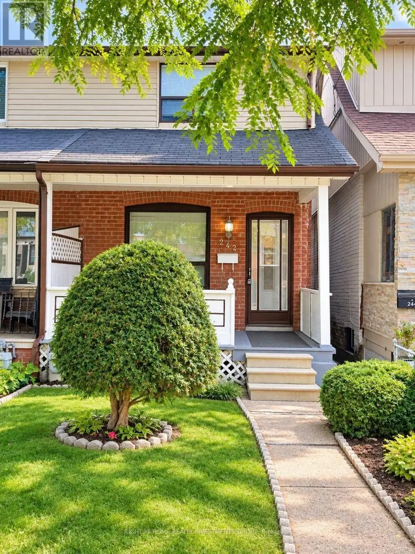 Semi-Detached/Link at 242 SILVERTHORN AVENUE, Toronto