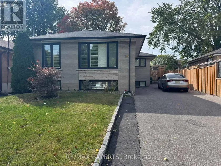 Detached at 16 BRIDGENORTH CRESCENT, Toronto