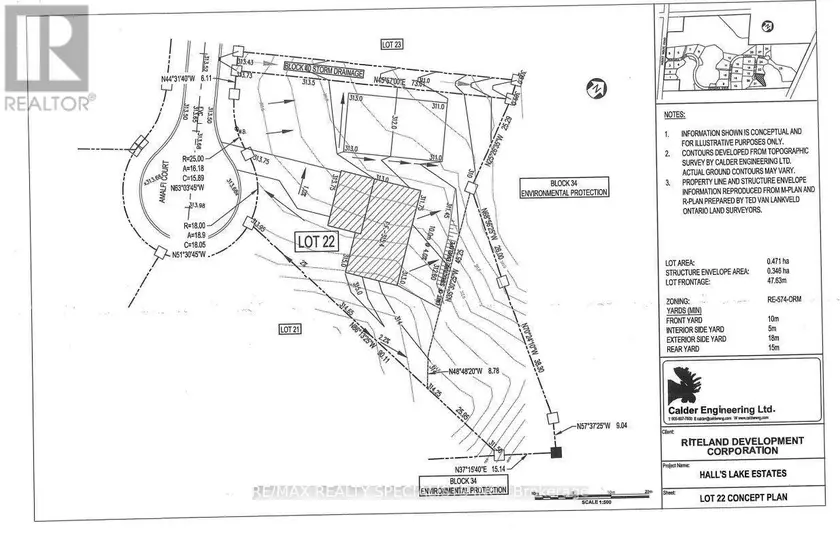 Vacant Land at 53 AMALFI COURT, Caledon