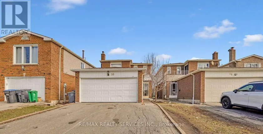 Detached at 50 BANTING CRESCENT, Brampton