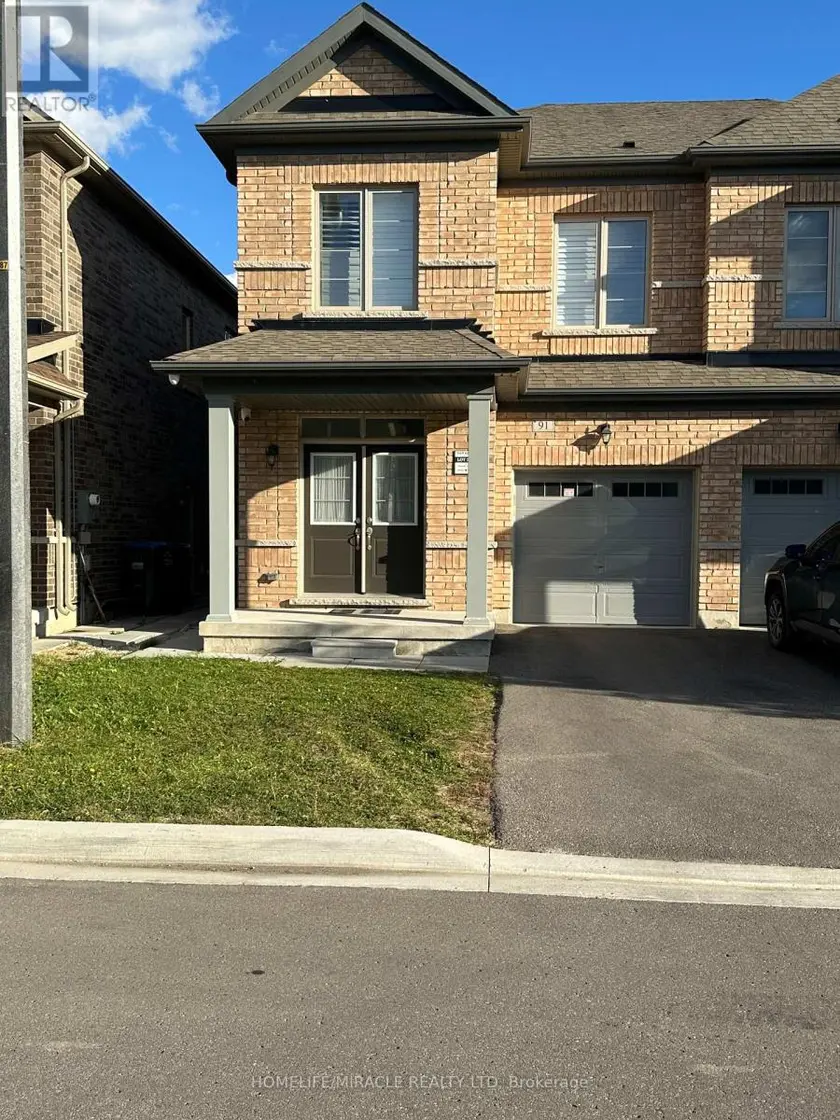 Semi-Detached/Link at 91 EMERALD COAST TRAIL, Brampton