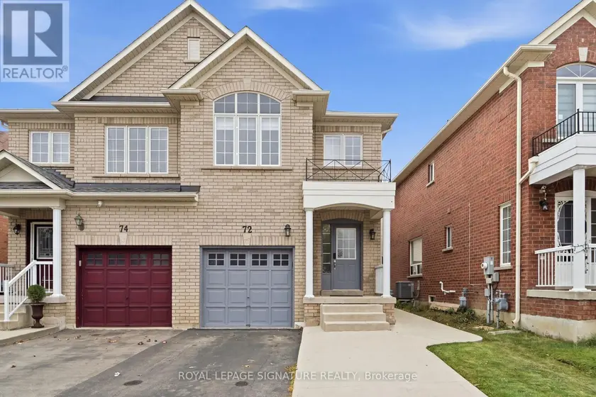 Semi-Detached/Link at 72 TARQUINI CRESCENT, Caledon