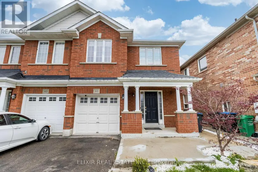 Semi-Detached/Link at 61 BUSHMILL CIRCLE, Brampton
