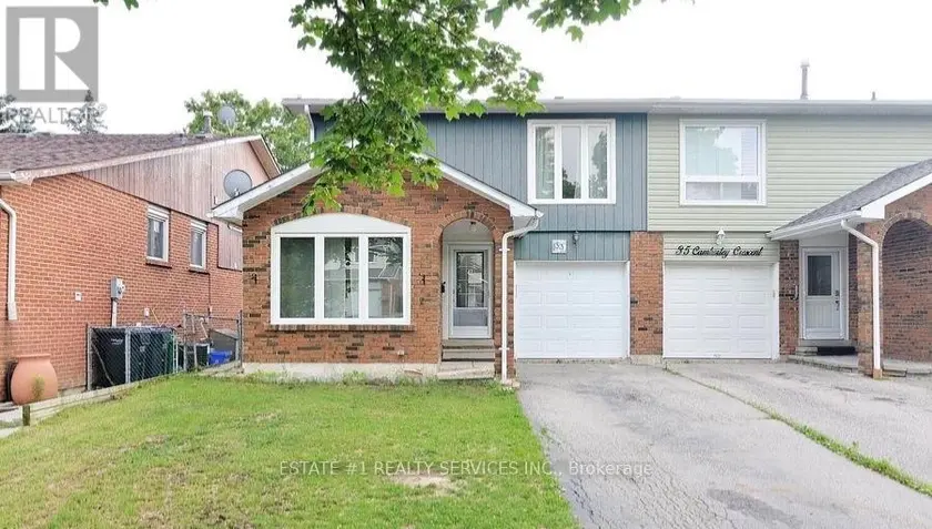 Semi-Detached/Link at 33 CAMBERLEY CRESCENT, Brampton
