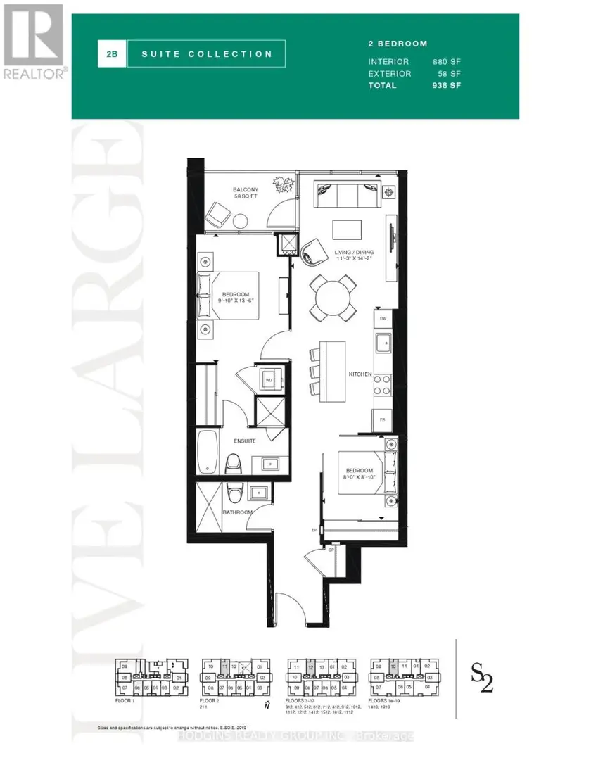 Apartment at 813 - 1035 SOUTHDOWN ROAD, Mississauga