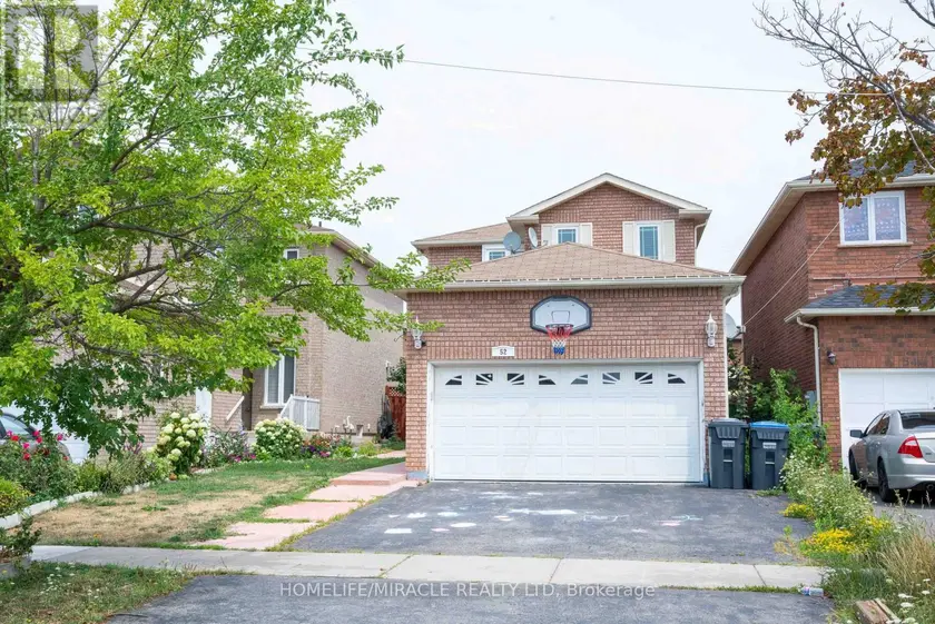 Detached at 52 CREDITSTONE ROAD, Brampton