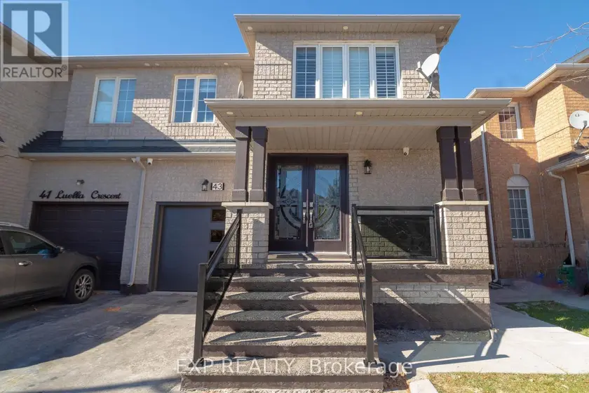 Semi-Detached/Link at 43 LUELLA CRESCENT, Brampton