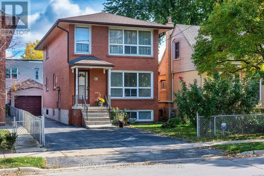 Detached at 61 ROSEMEADE AVENUE, Toronto