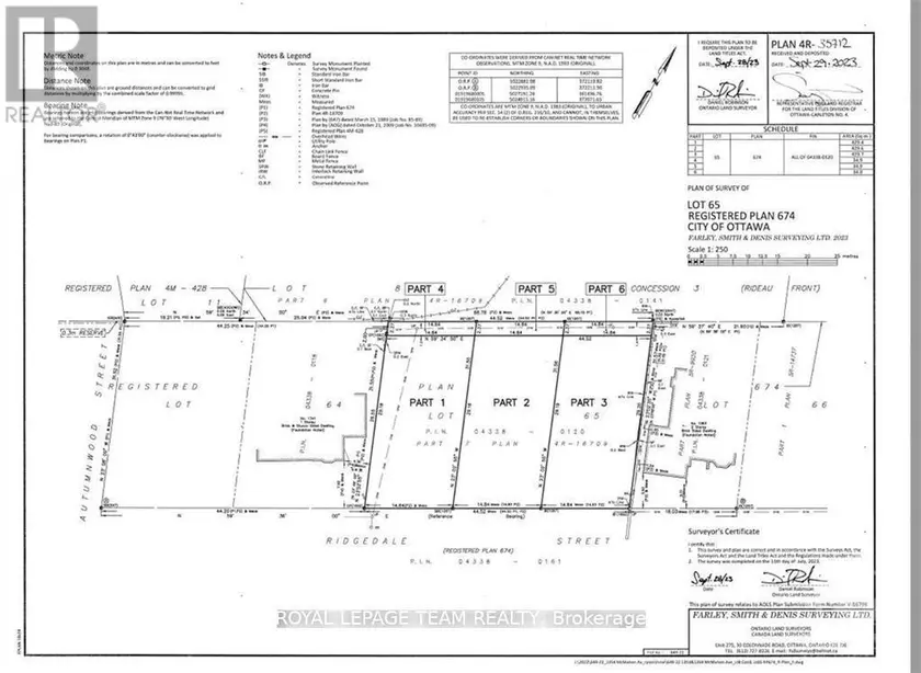 Vacant Land at 1351 RIDGEDALE STREET, Ottawa
