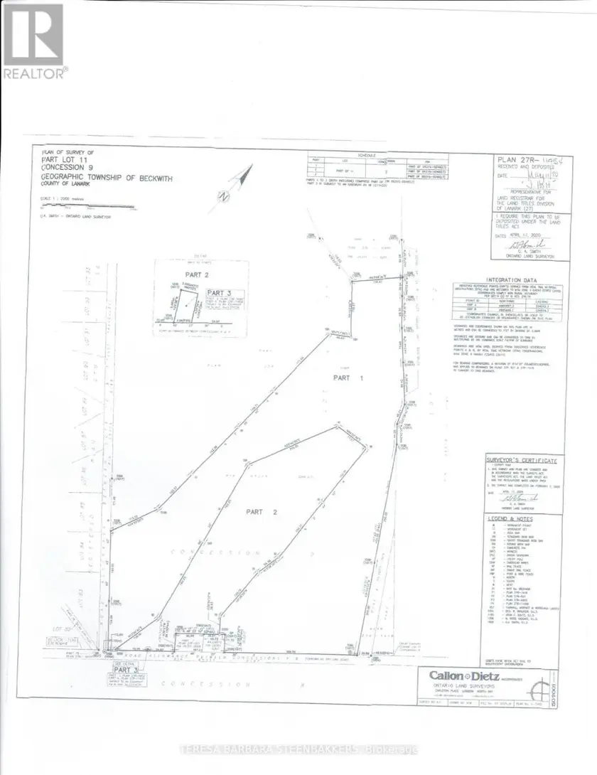 Vacant Land at XXXX NINTH LINE W, Beckwith