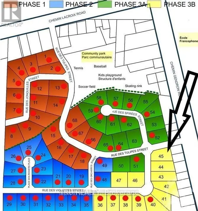 Vacant Land at 45 - 200 DES VIOLETTES STREET E, Clarence-Rockland