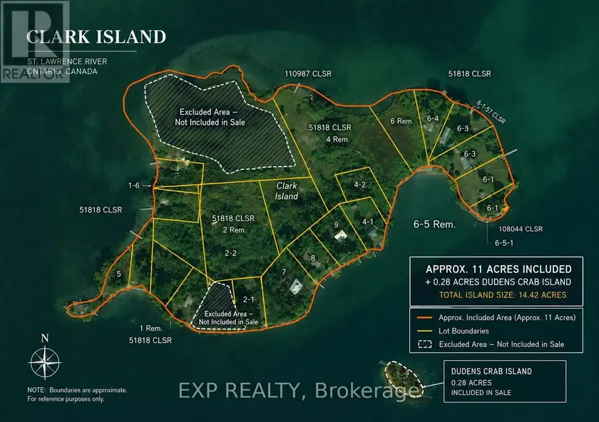Vacant Land at NIL CLARK ISLAND, South Glengarry
