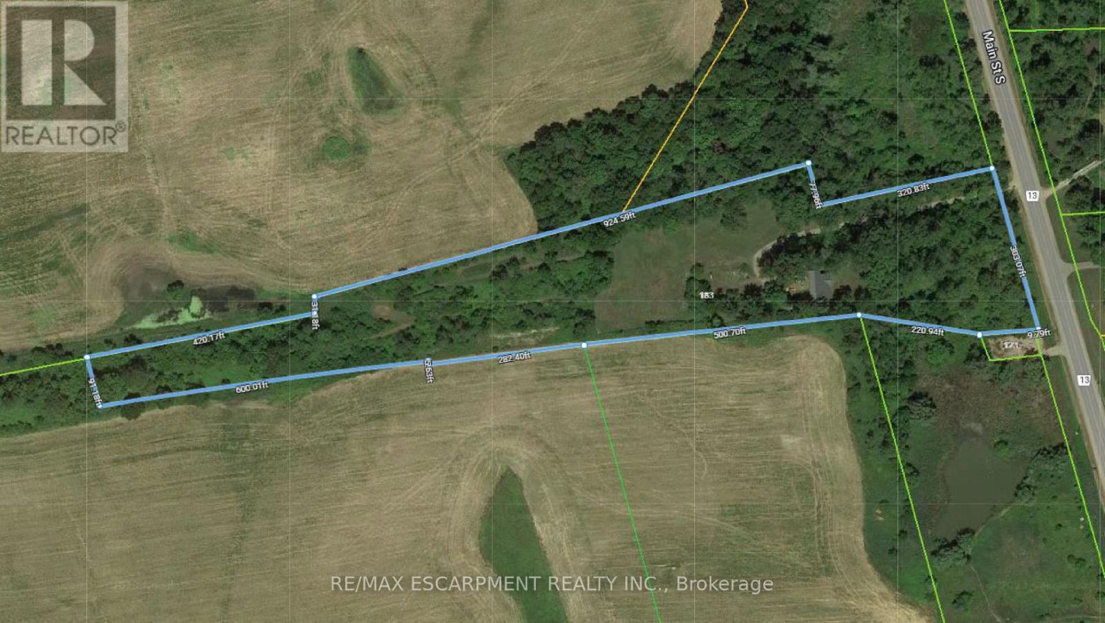 Vacant Land at 183 MAIN STREET S, Brant (South Dumfries)