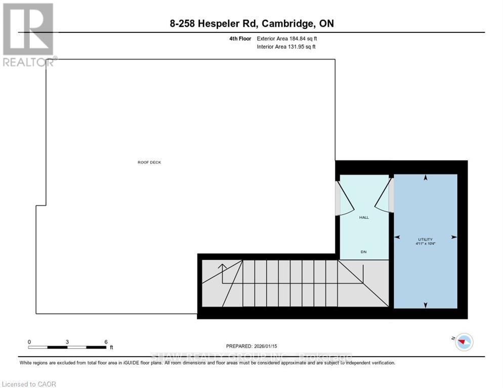 Townhouse at 8 - 258 HESPELER ROAD, Cambridge