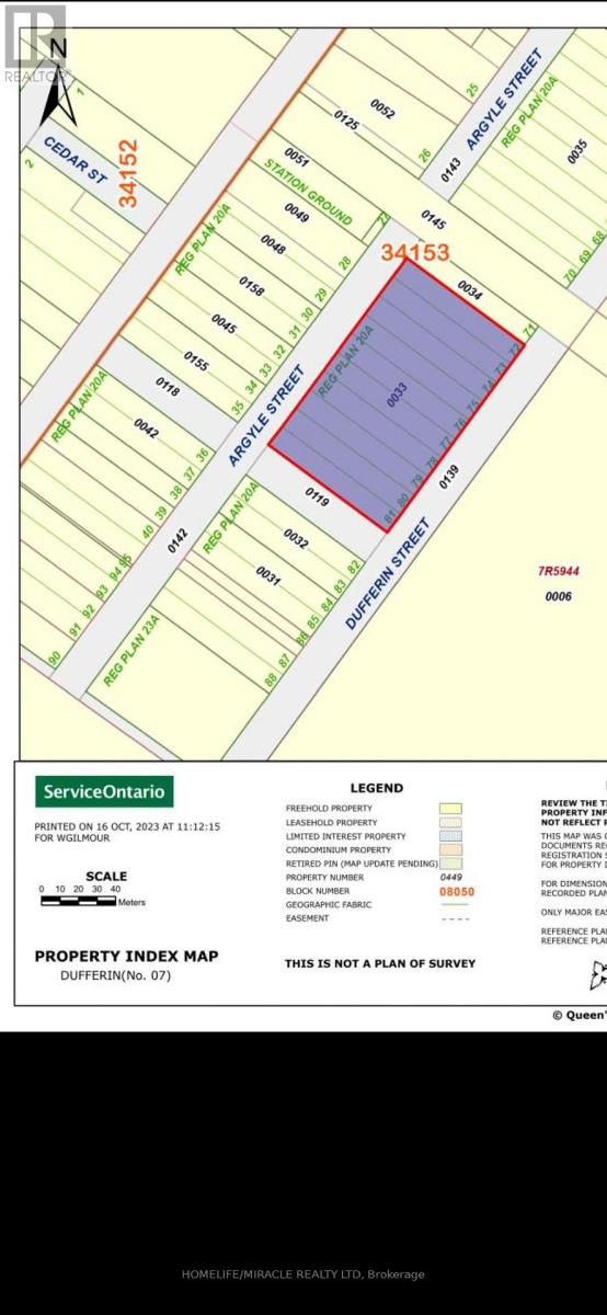 Vacant Land at LOT 72-81 PLAN 20A, Melancthon