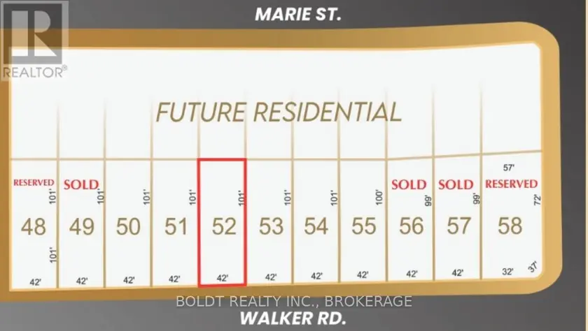 Vacant Land at LOT 52 WALKER ROAD, Pelham