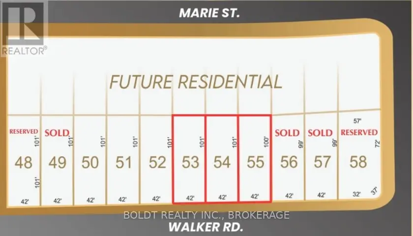 Vacant Land at LOT 53/54/55 WALKER ROAD, Pelham