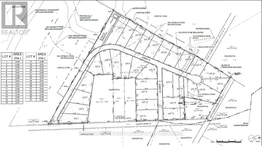 Vacant Land at 00 COUNTY ROAD 15 ROAD, Merrickville-Wolford