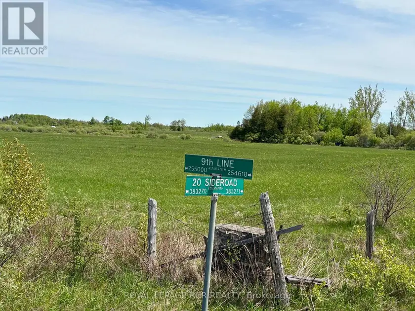 Vacant Land at PTLT 20 CON 8 (9TH LINE), Amaranth