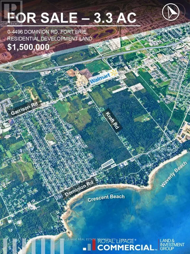 Vacant Land at 0-4496 DOMINION ROAD, Fort Erie