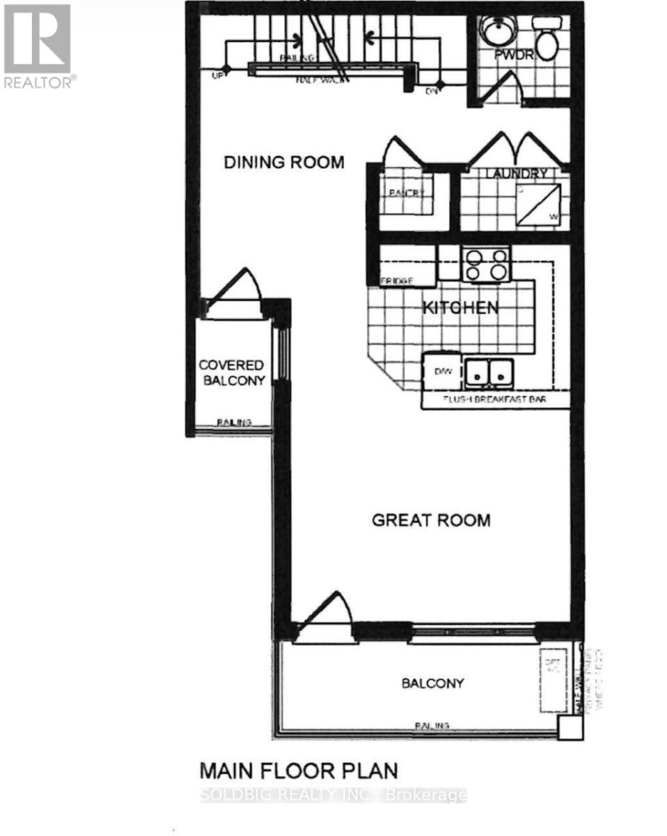 Townhouse at 5 - UNIT 5 COLBORNE STREET, Brantford