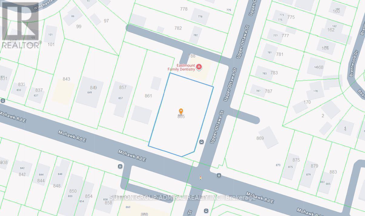 Vacant Land at 865 MOHAWK ROAD, Hamilton