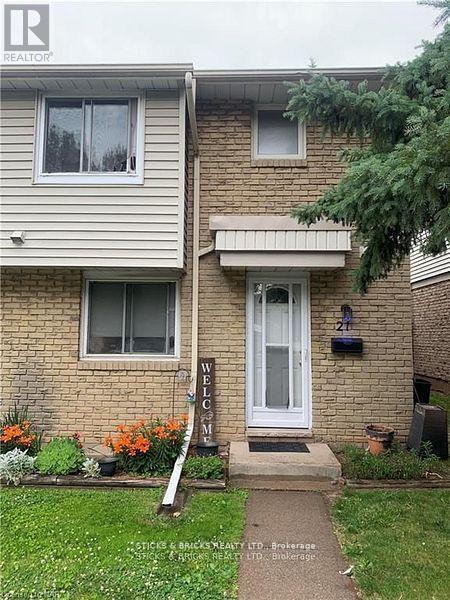 Townhouse at 21 - 6767 THOROLD STONE ROAD, Niagara Falls (Stamford)