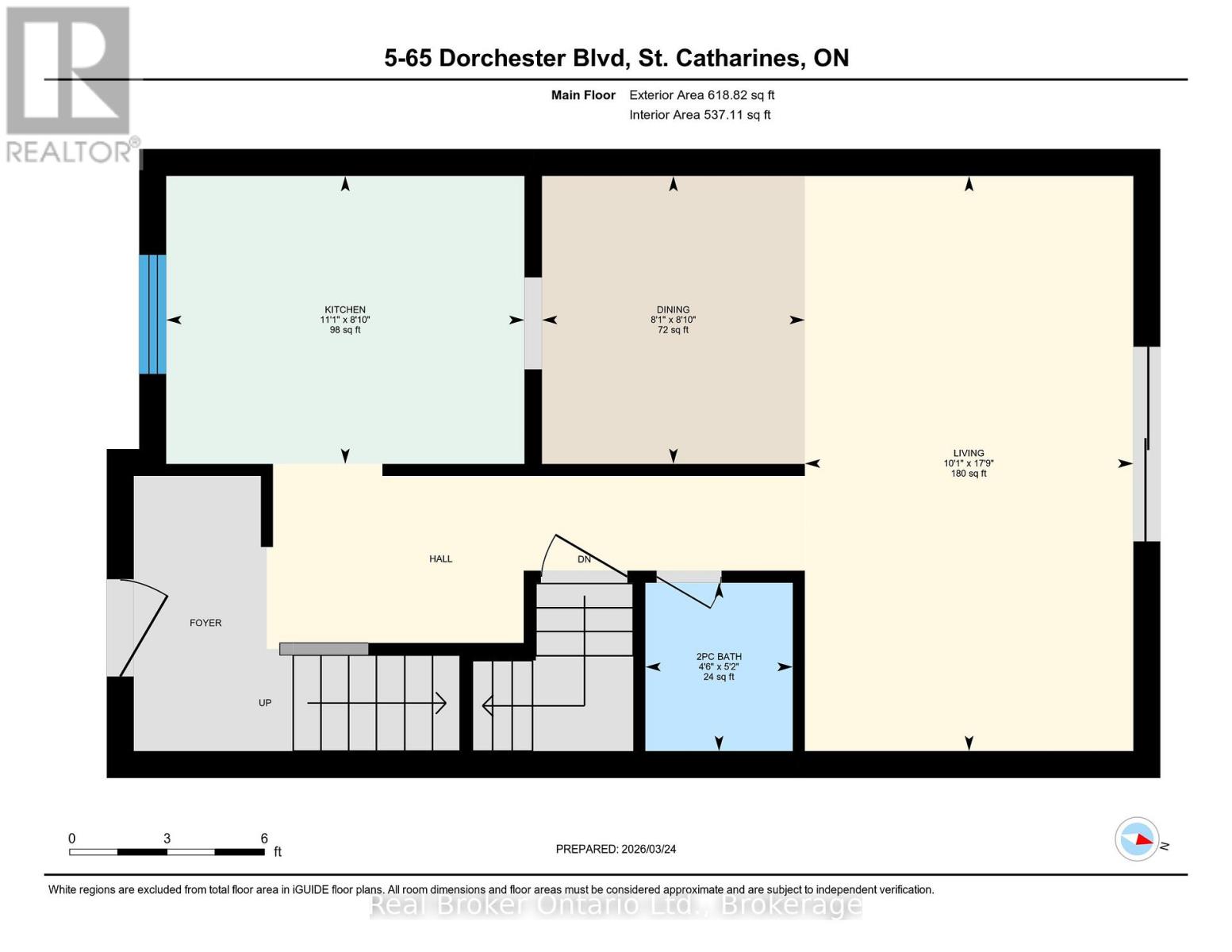 Townhouse at 5 - 65 DORCHESTER BOULEVARD, St. Catharines