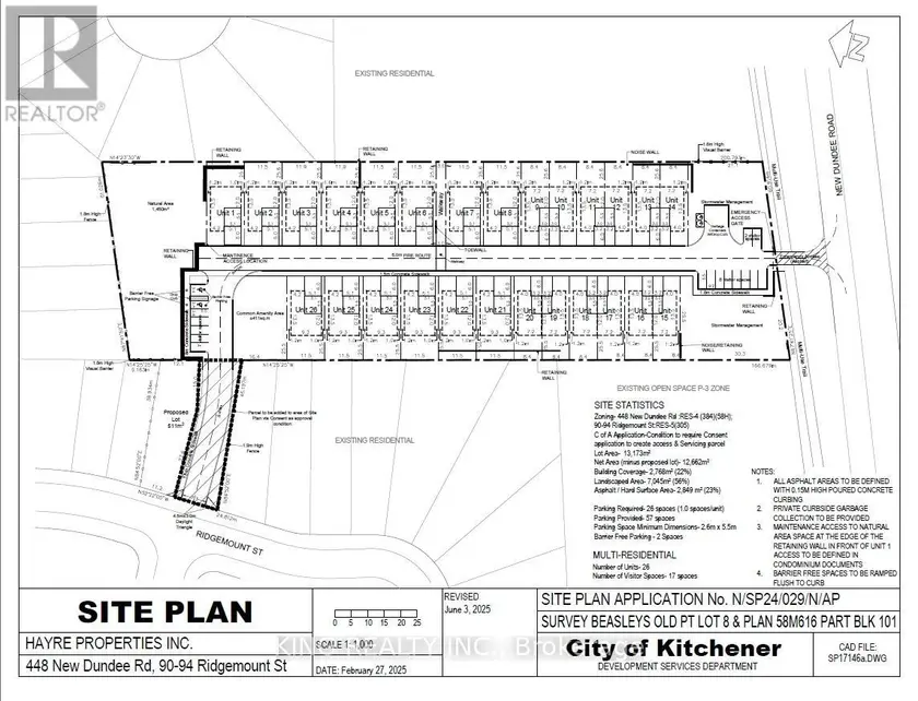 Vacant Land at 448 NEW DUNDEE ROAD, Kitchener