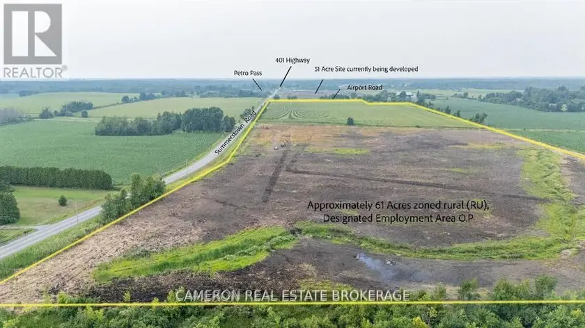 Vacant Land at 6501 SUMMERSTOWN ROAD, South Glengarry