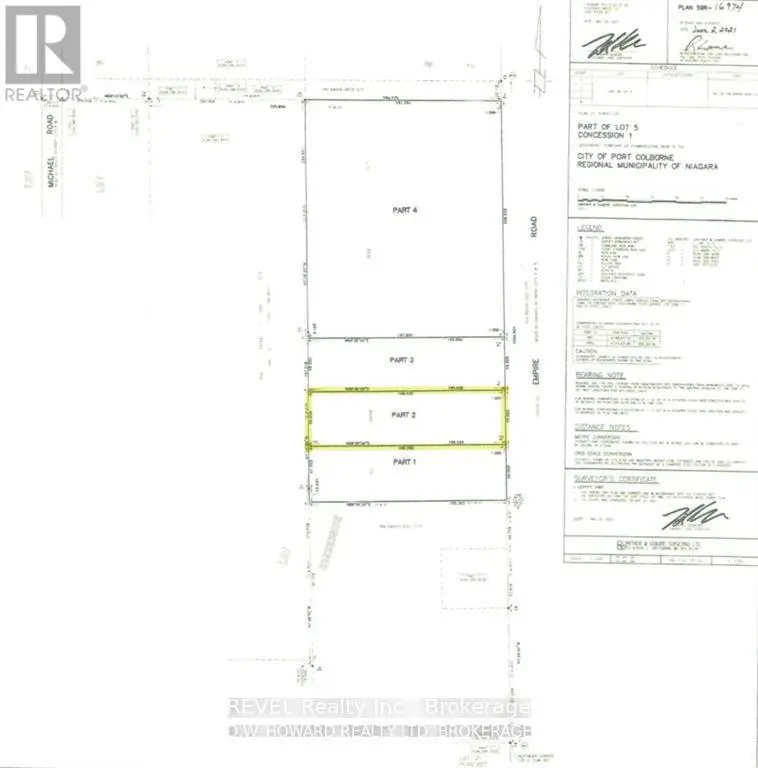 Vacant Land at PART TWO EMPIRE ROAD, Port Colborne