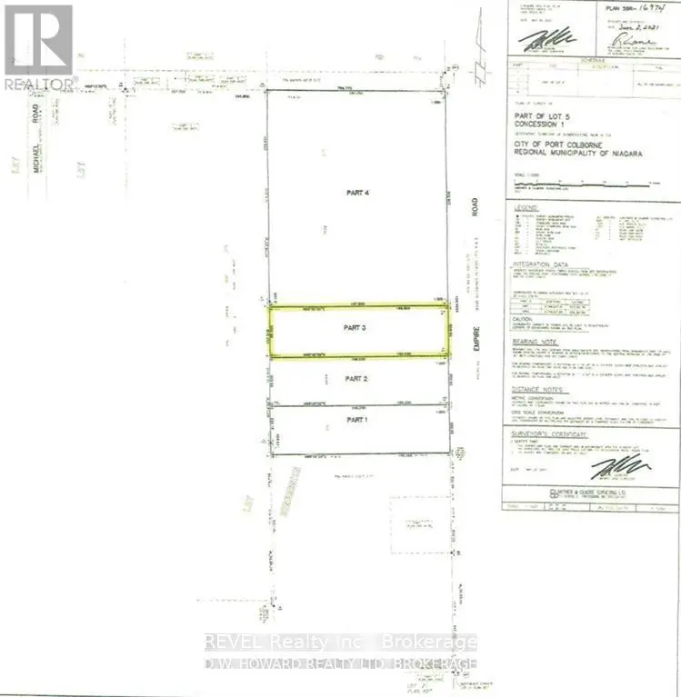 Vacant Land at PART THREE EMPIRE ROAD, Port Colborne
