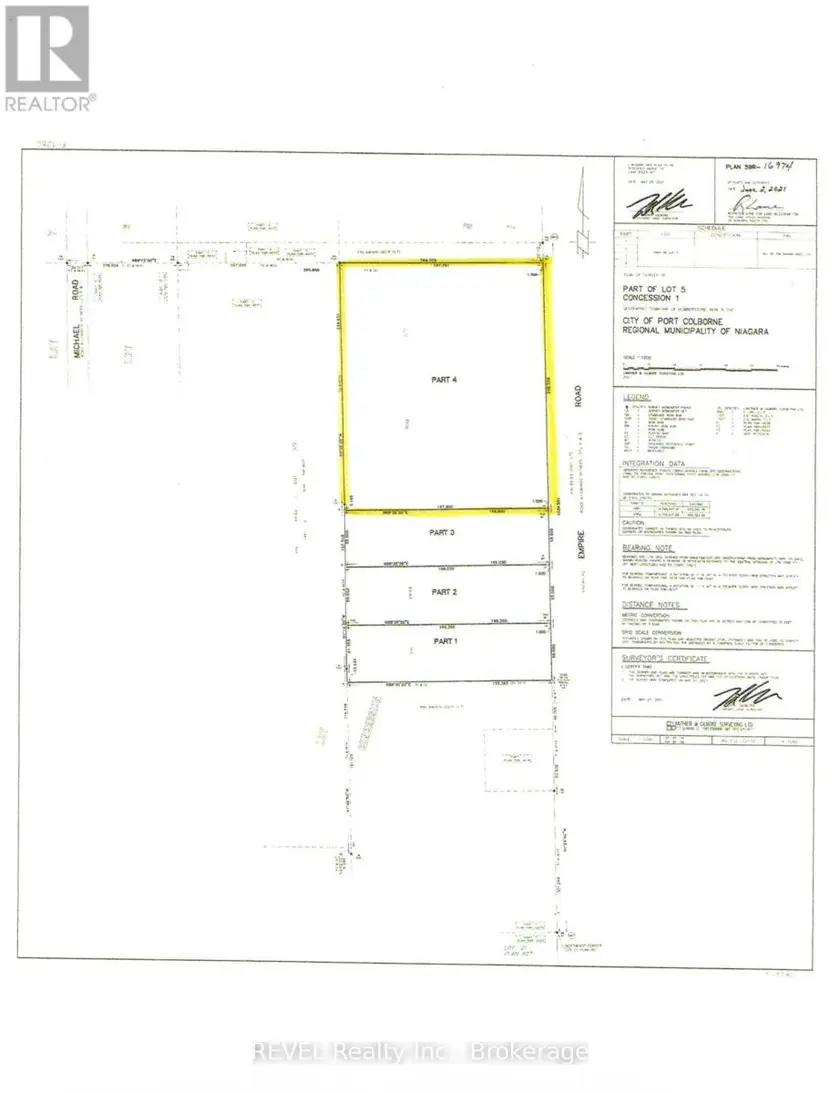 Vacant Land at PART FOUR EMPIRE ROAD, Port Colborne