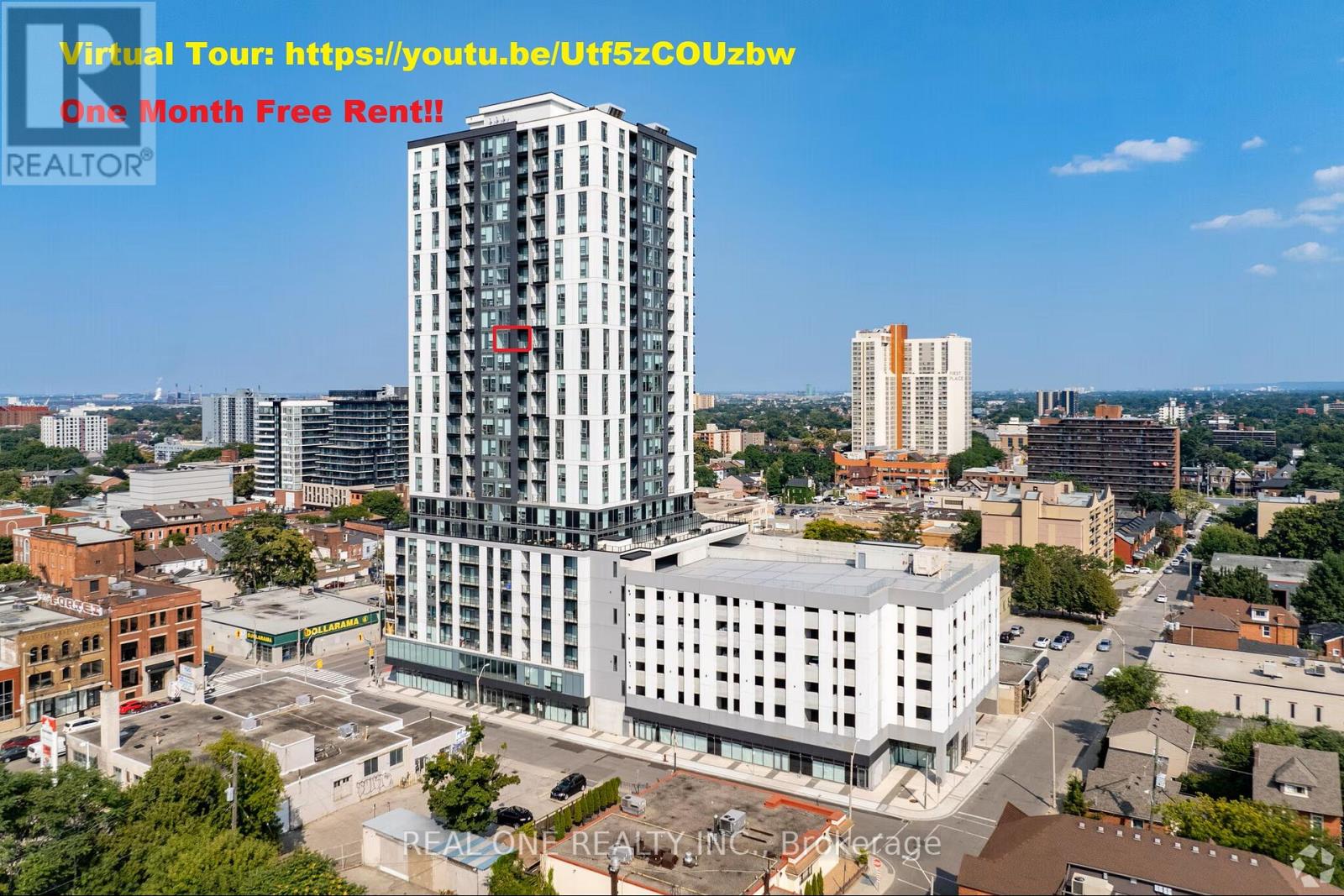 Apartment at 1706 - 49 WALNUT STREET S, Hamilton (Corktown)