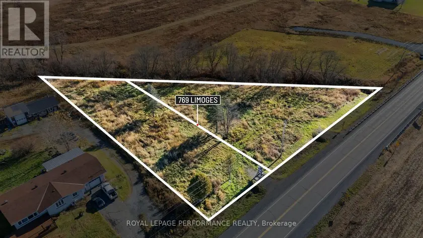 Vacant Land at 769 LIMOGES ROAD, The Nation