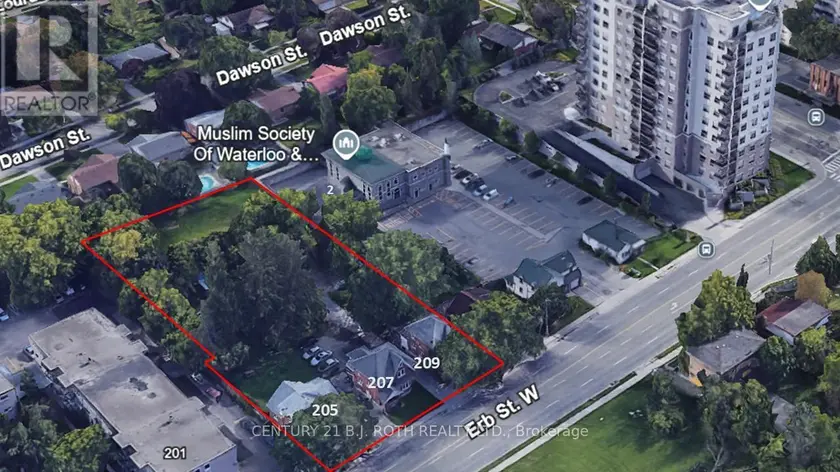 Vacant Land at 205-209 ERB STREET W, Waterloo