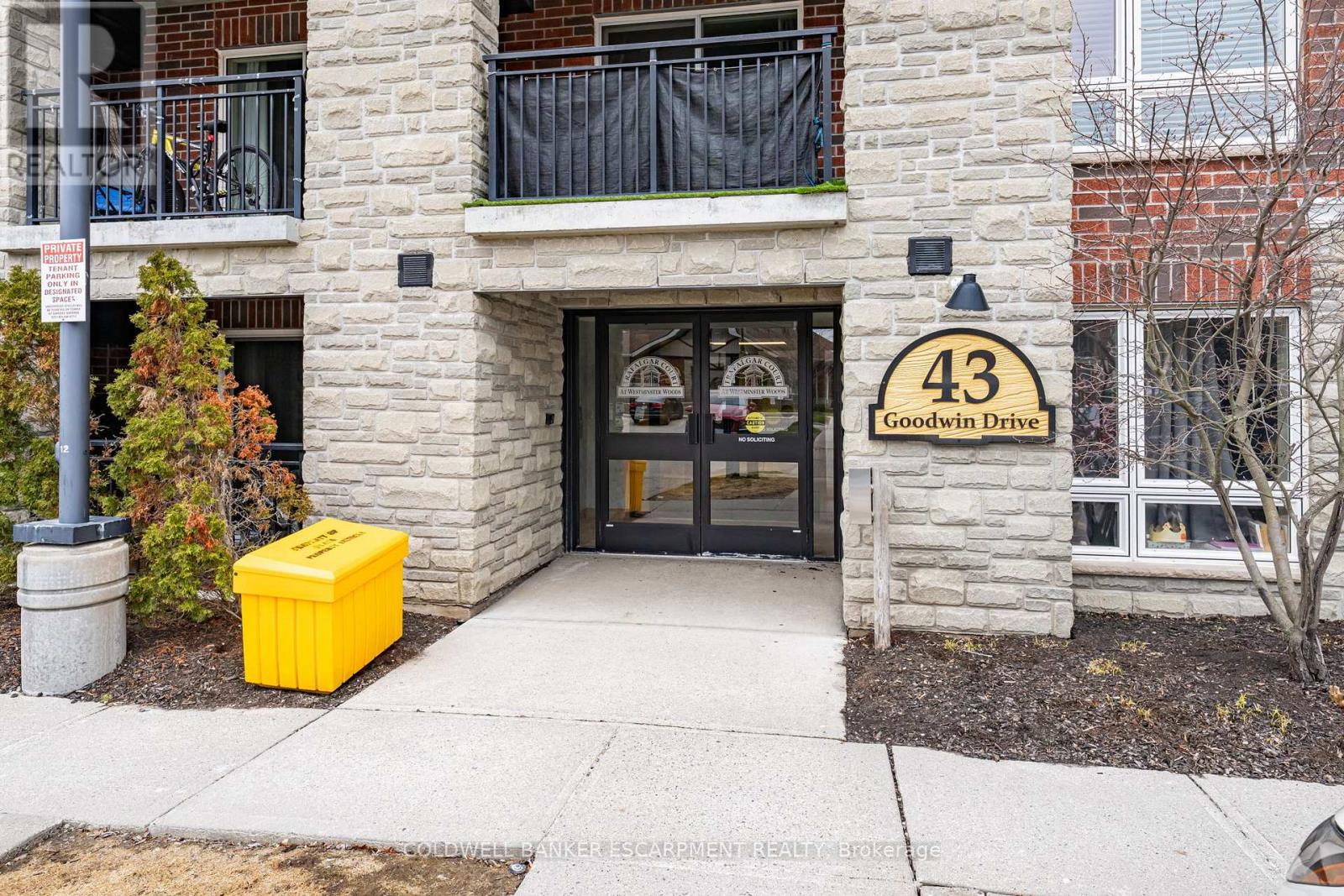 Apartment at 109 - 43 GOODWIN DRIVE, Guelph (Pineridge/Westminster Woods)