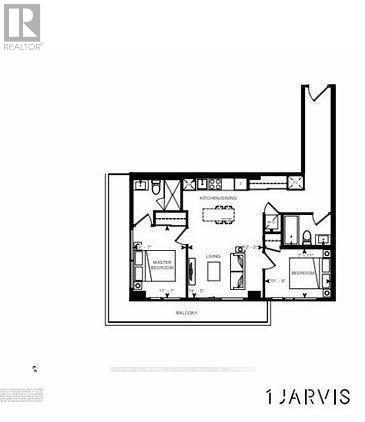 Apartment at 1508 - 1 JARVIS STREET, Hamilton